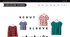 Desktop Screenshot of grainlinestudio.com